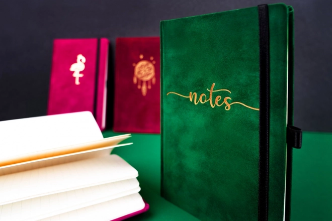 Luxurious Velvet Notebook