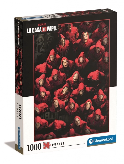 Puzzle La Casa di Carta mascherati 1000 pezzi