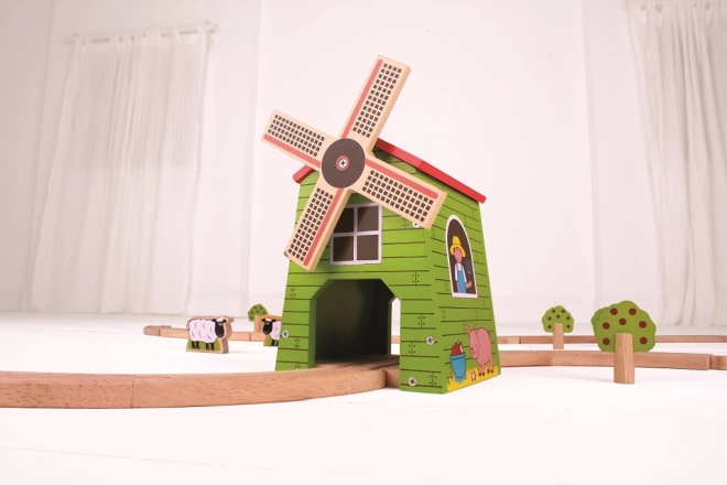 Mulino a vento Bigjigs Rail