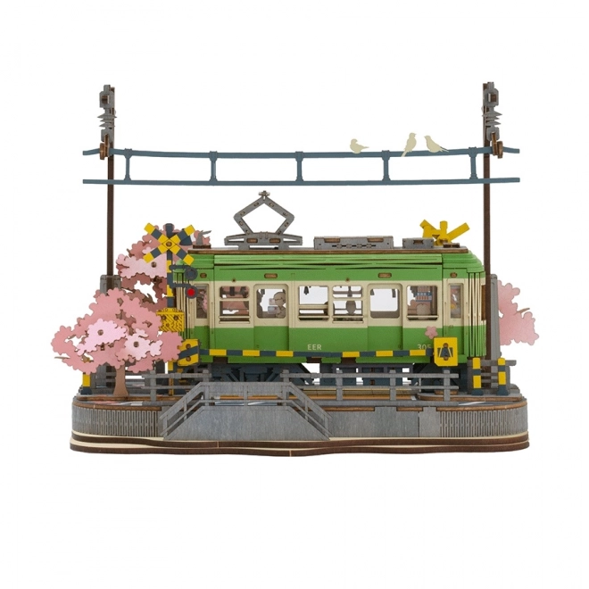 3D Wooden Puzzle Sakura Station