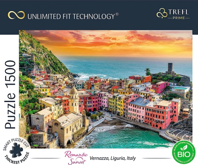 Romantic Sunset Vernazza Puzzle 1500 Pieces