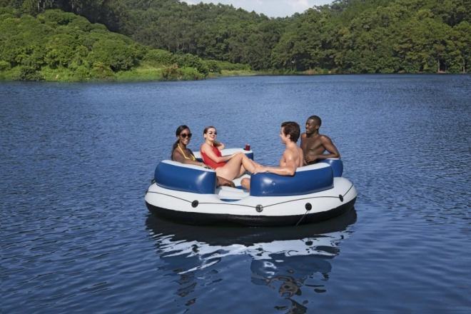 Floating Island Lazy Dayz 4-Person by Bestway