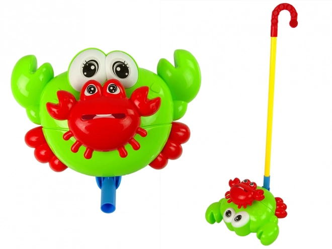 Push Along Toy Crab with Bell Sound