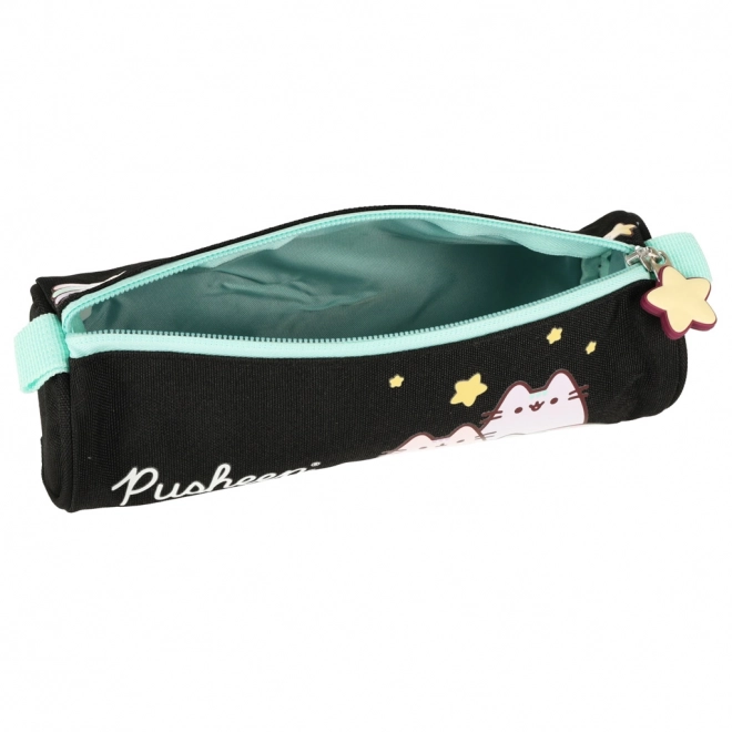 School Pencil Case Pusheen Black