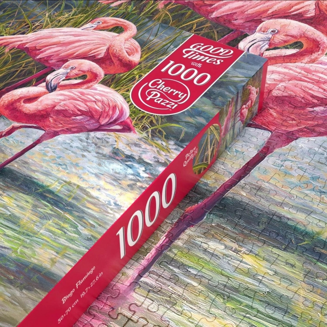 Cherry Pazzi Flamingos Puzzle 1000 Pieces