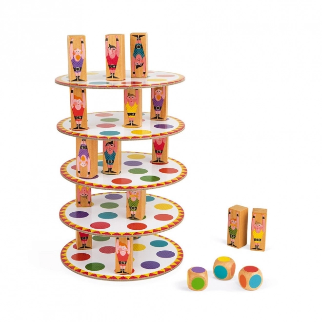 acrobat balance board game