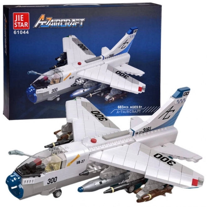 Assault Aircraft Construction Blocks Set