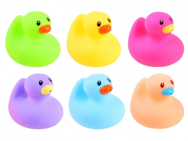 Colorful Rubber Bath Ducks