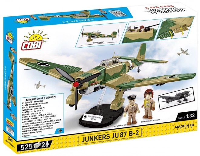 Junkers Ju 87 B-2 Construction Blocks Set