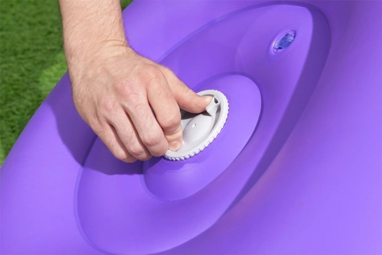 Schnellablassventil und einfache Aufbewahrung