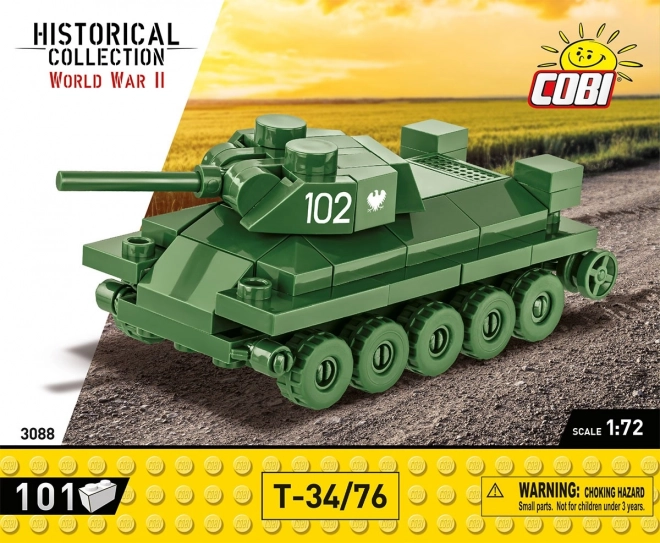 II WW Tank T-34/76 Model by COBI