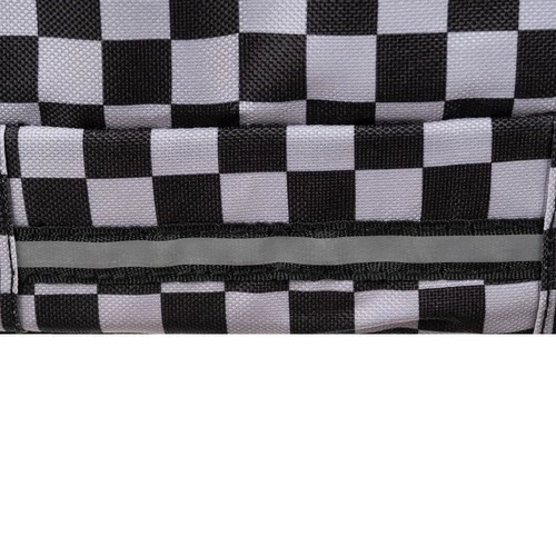 Designer Checkered Backpack with Shoe Bag 22L