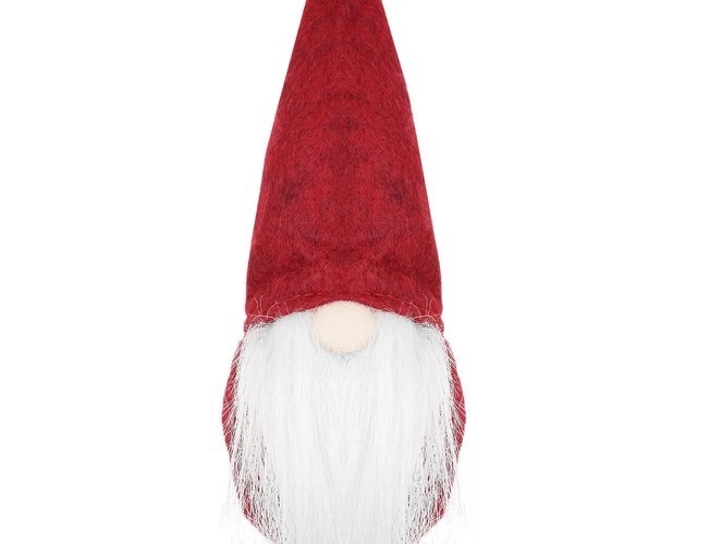 Standing Gray Gnome – Red