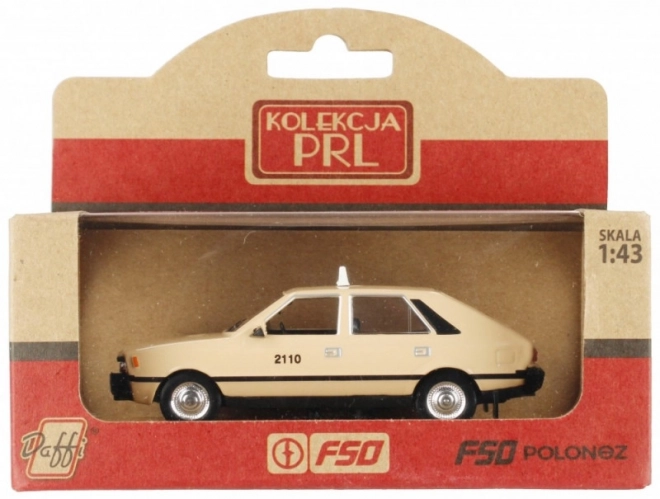 FSO Polonez Taxi Beige Collector's Model