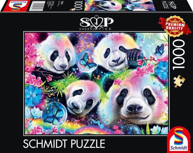 Schmidt Puzzle Neon Pandy 1000 Pieces