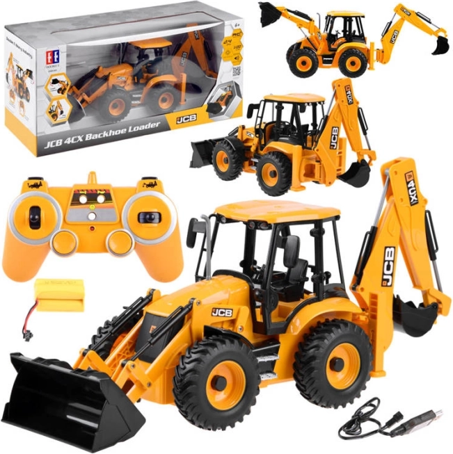 Veliki RC traktor – buldožer i utovarivač JCB 1:20