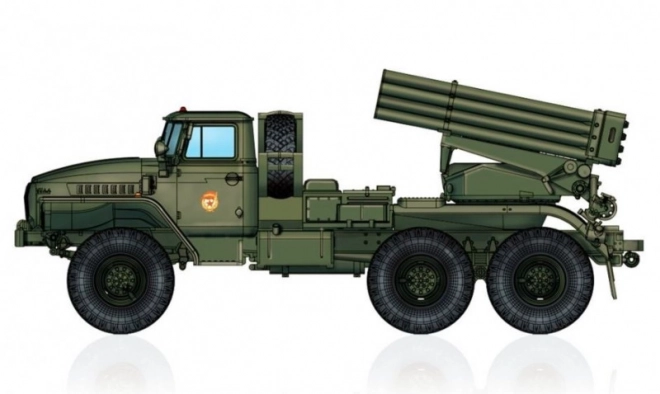 Plastic Model BM-21 Grad Rocket Launcher 1/72 Scale