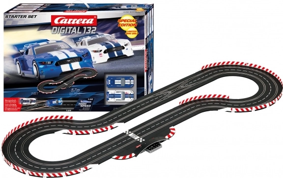 Carrera Digital 132 starterset Ford Mustang GTY 5,7 m
