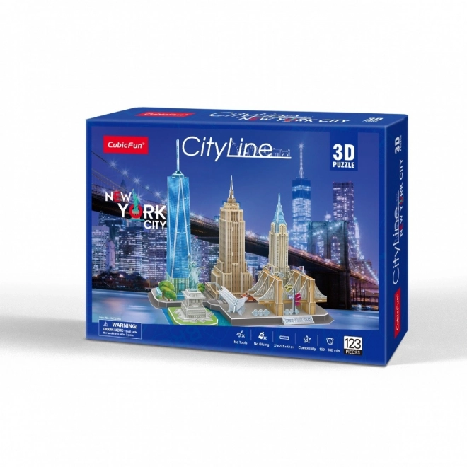 3D Puzzle City Line New York