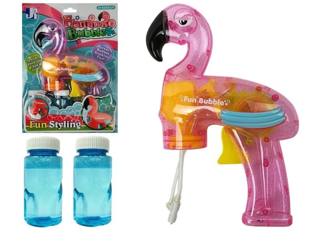 Flamingo Bubble Gun Pink