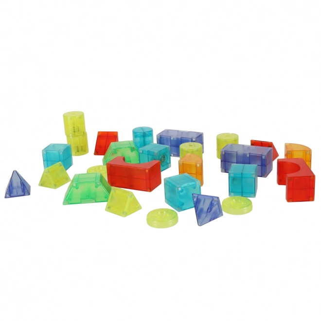 Glowing Magnetic Blocks Set