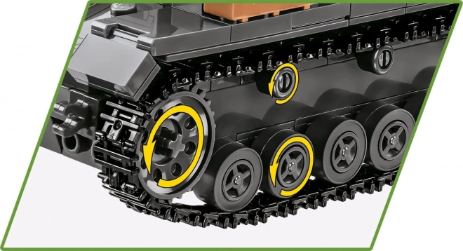 COBI 3127 Druga svetovna vojna Nemški tank Panzerkampfwagen IV Ausf. G 1:35
