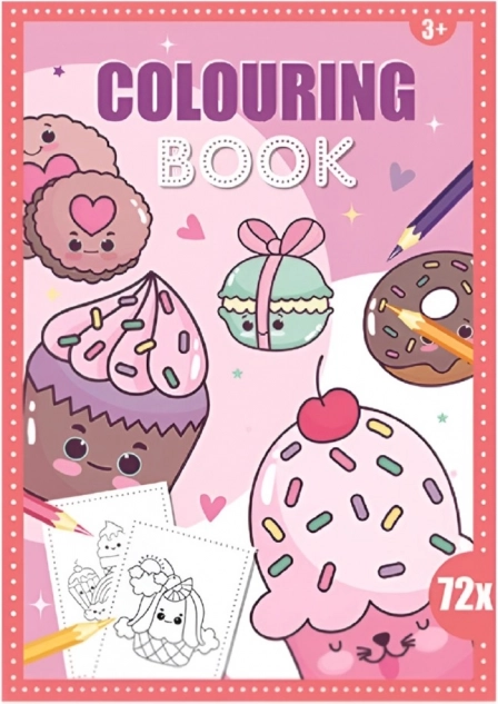 Livre de coloriage A4 – 72 pages