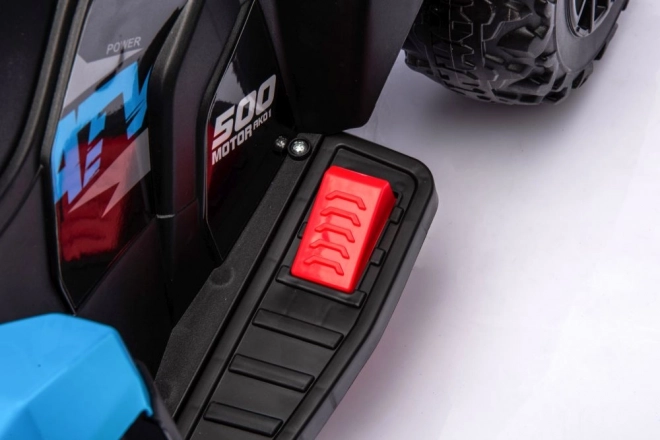 Quad elettrico per bambini blu
