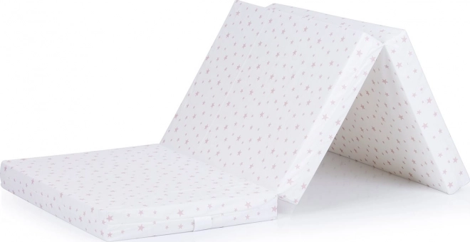 Chipolino Foldable Mattress 120x60 cm White with Powder Stars