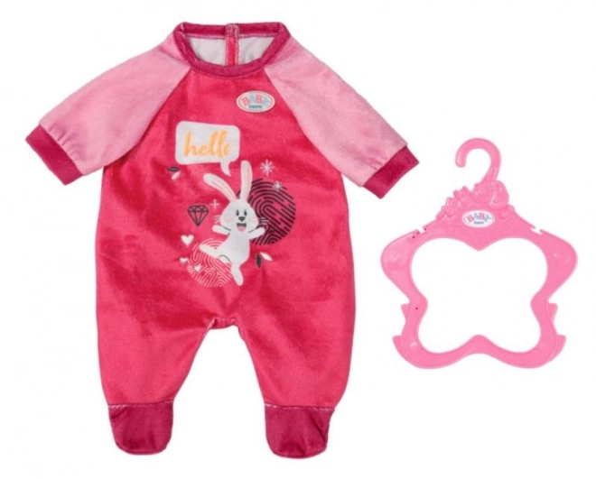 Baby Born Velvet Romper Pink 43 cm