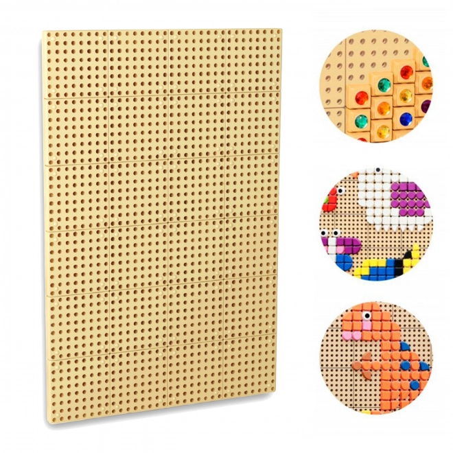 Masterkidz Lavagna creativa da parete STEM 120x80 cm senza pannello di montaggio