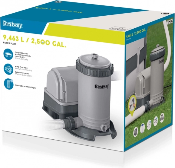 Filter Pump for Pool 9463l/h Bestway
