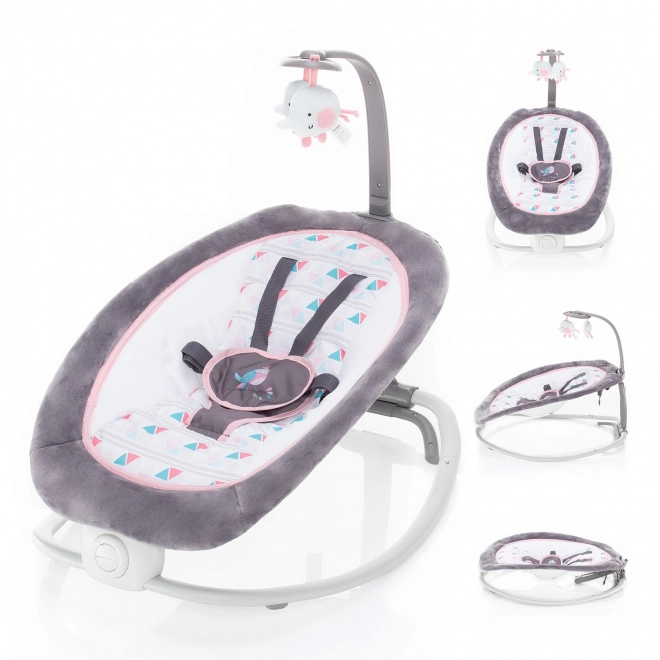 Fold Baby Rocker Pink Bird