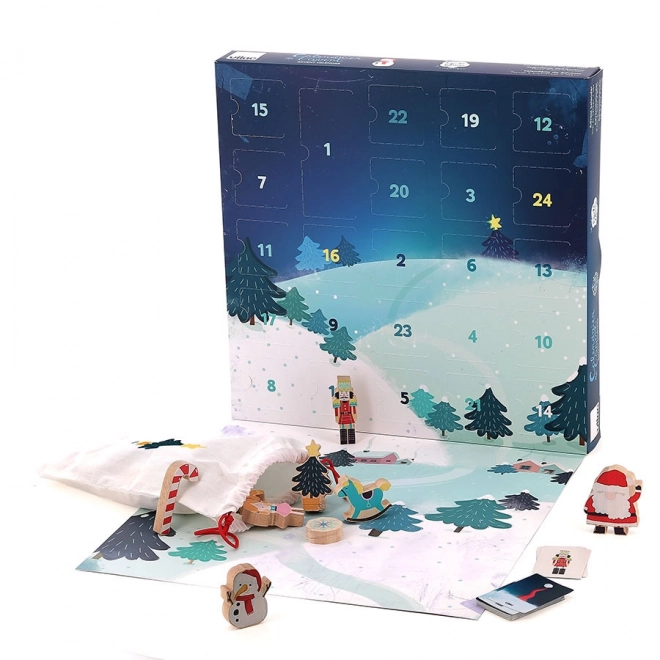 Vilac Christmas Touch And Find Advent Calendar