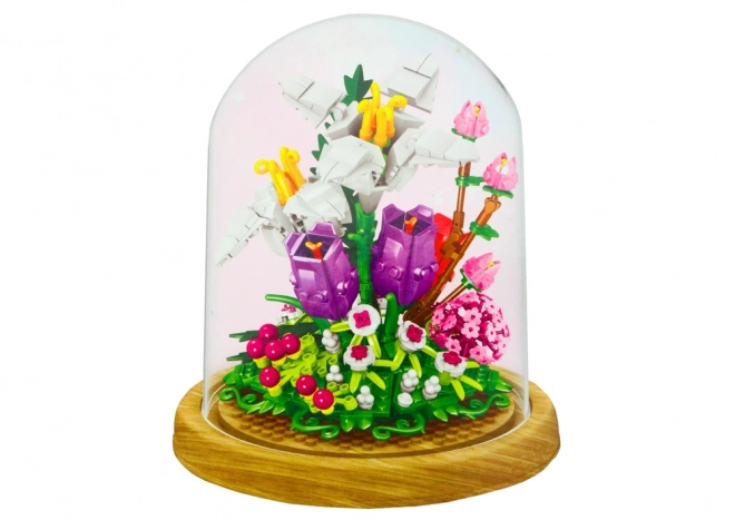 Flower Brick Set in Display Case