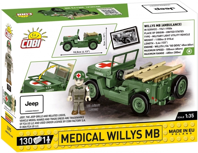 Medical Jeep Willys MB Building Blocks