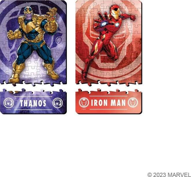 Marvel Avengers Puzzle Duel: Thanos vs Iron Man