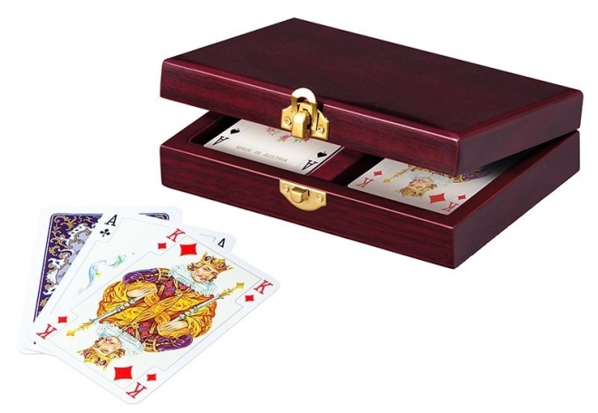 Luxury Cards in Wooden Box