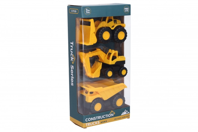 Construction Vehicles Toy Set