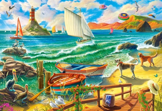 Weekend at the Beach 1000 Piece Puzzle