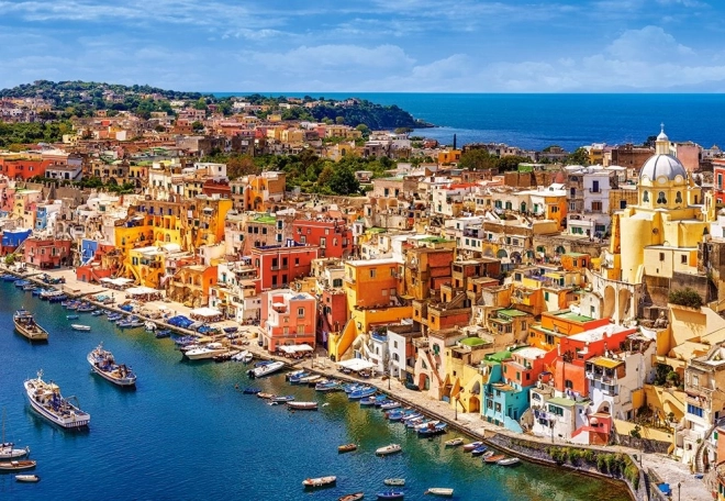 Marina Corricella Italy Jigsaw Puzzle 1500 Pieces