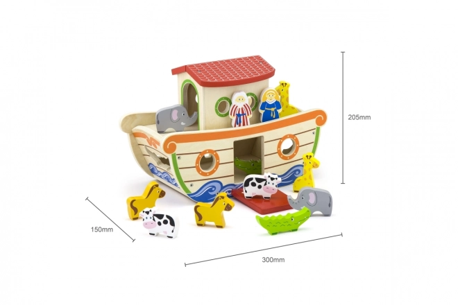 Wooden Noah's Ark Puzzle