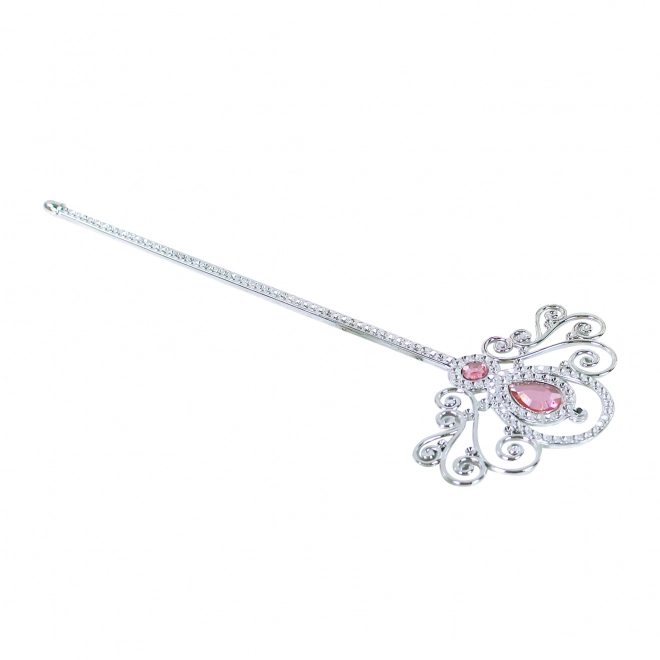 Princess Tiara and Wand Set in Pink