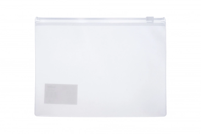 Transparent Zipper Folder