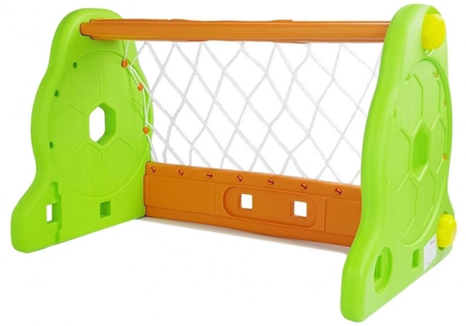 Children's Green and Orange Soccer Goal