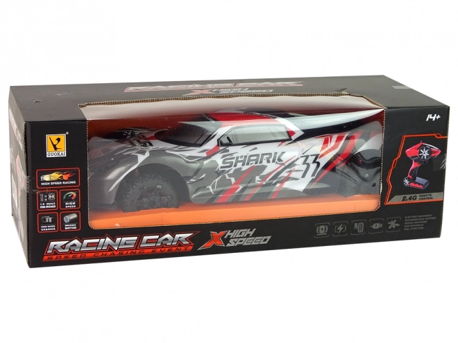 Remote Control Sports Car Gray and White