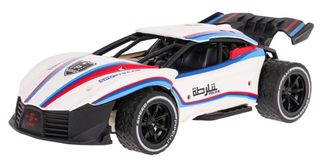 Remote Control Metal Speed Car White 1:20 – White