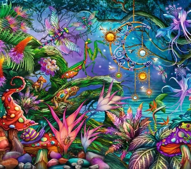 Puzzle Farbenfantasie 1000 Teile Ravensburger