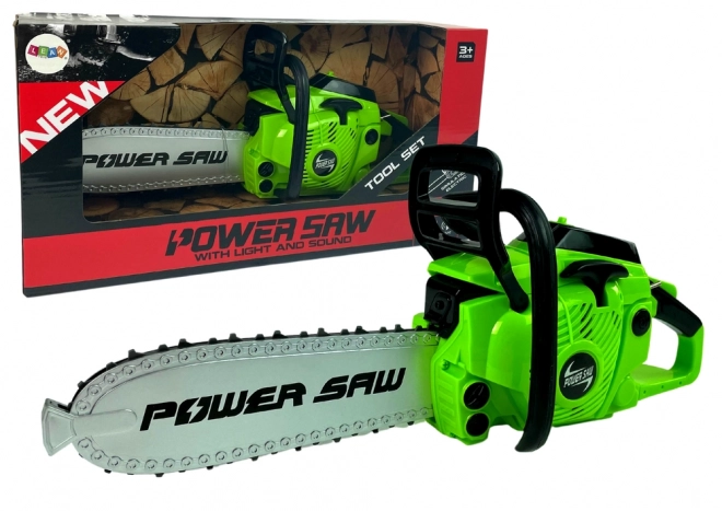 Toy Battery-Powered Chainsaw with Sound