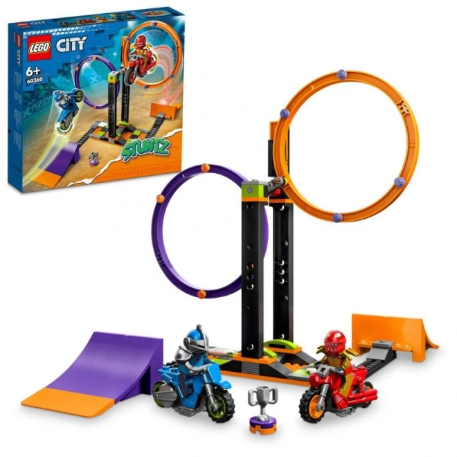 Lego City Stunt Challenge Spinning Circles Set